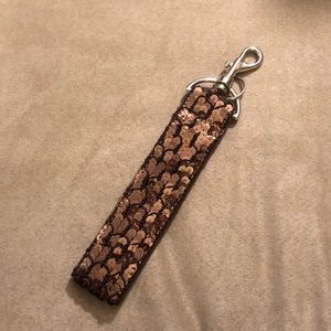 🍀 4 for $15! Bronze sequin key lanyard